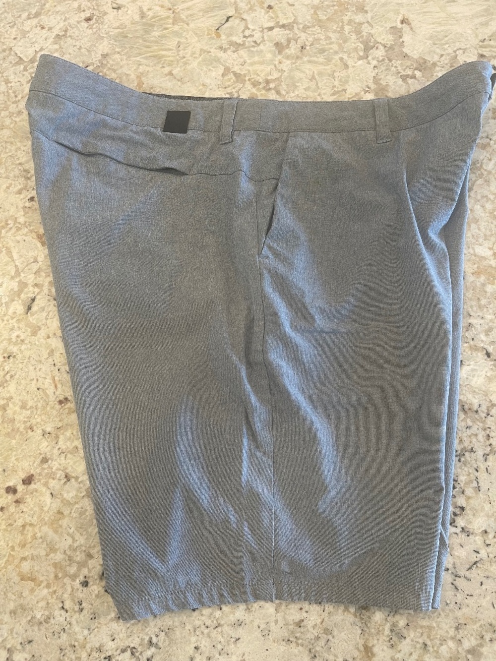 Vuori Shorts Aim Casual Lounge Performance Stretch Short Blue Gray Men’s Size 38